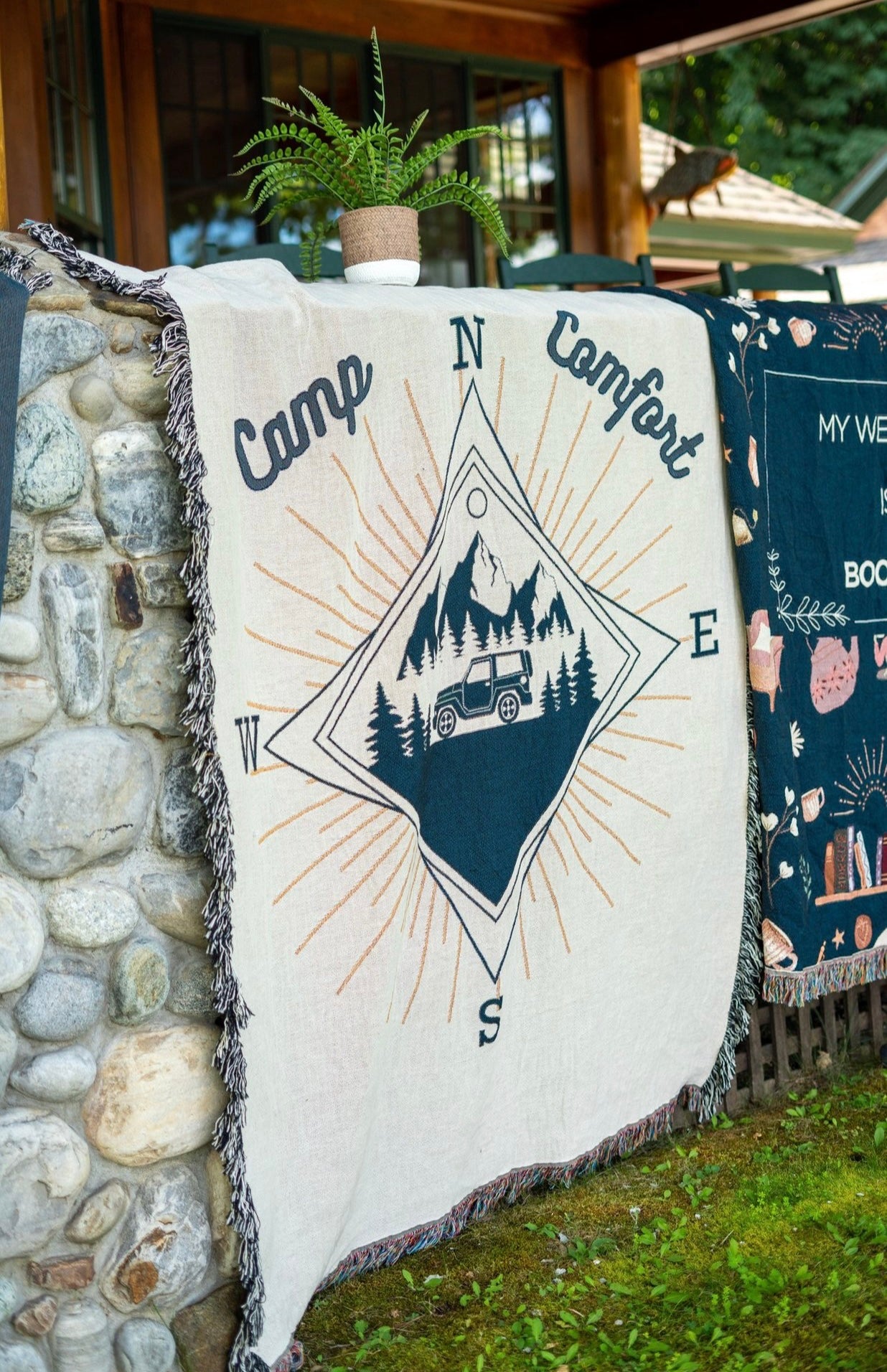 Camp Comfort Woven Blankets