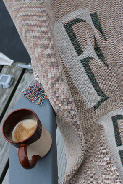 Coffee Lover Woven Blankets