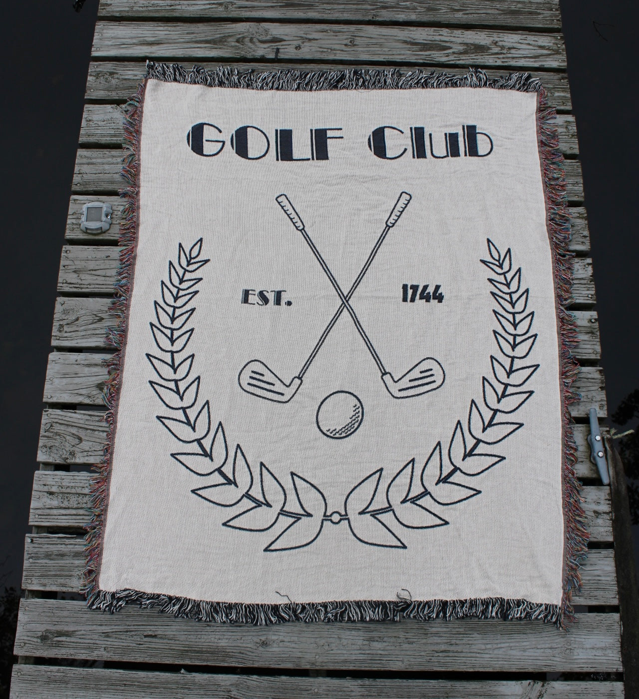 Golf Club Woven Blankets