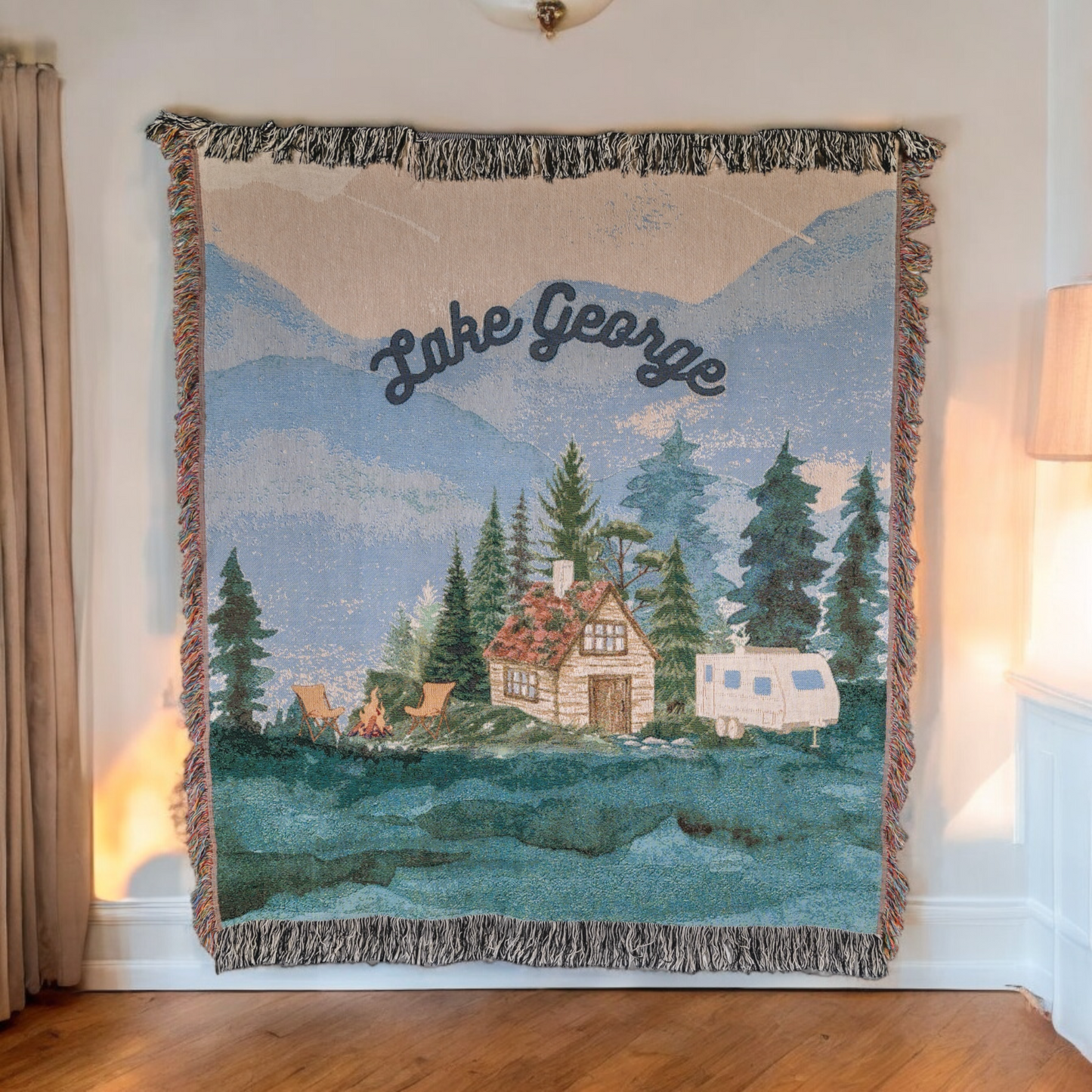 Lake George Woven Blankets