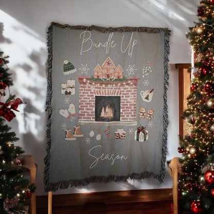 Bundle Up Season Woven Blankets